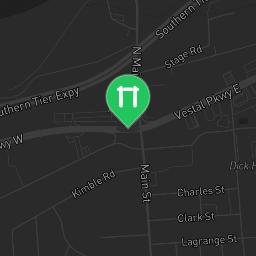 Map showing where Fitness Court Binghamton University - Binghamton University - National Fitness Campaign is