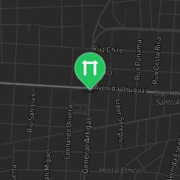 Map showing where Outdoor workout - Chuy - - Calisthenics workout is