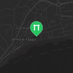 Map showing where Exercise Equipment Taggia is
