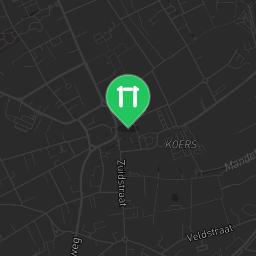 Map showing where Pull up Bars Kattestraat Geitenpark is