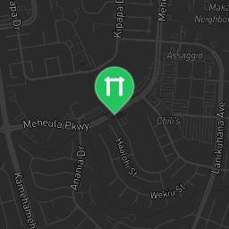 Map showing where Mililani Ravine Park is