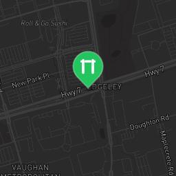 Map showing where Ninjaz Canada - Indoor ninja gym is