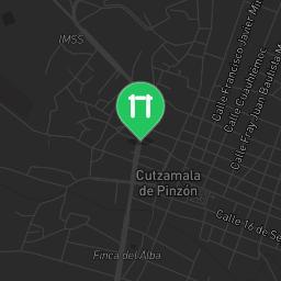 Map showing where Outdoor workout - Cutzamala de Pinzón - Calisthenics workout is