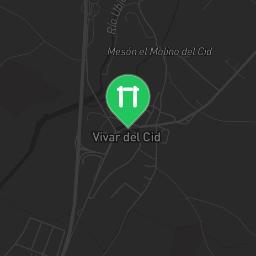 Map showing where Outdoor fitness - Quintanilla Vivar - Calisthenics workout is