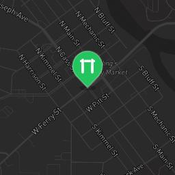 Map showing where Shamrock Public School - Calisthenics Park Oronoko Township, MI - National Fitness Campaign is