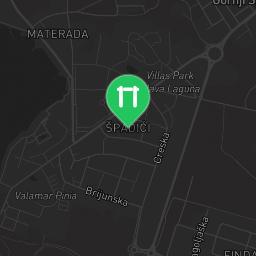Map showing where Poreč - Outdoor Exercise Park - Suma Kod Tequile is
