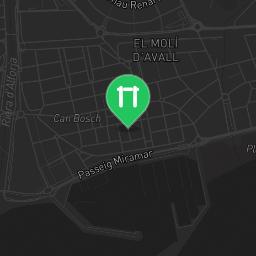 Map showing where Cambrils - Fitness Park - Carrer De La Marina is