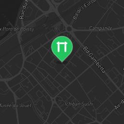 Map showing where Poissy - Calisthenics Park - Complexe Sportif Marcel Cerdan is