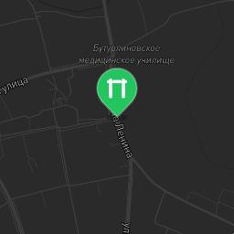 Map showing where Buturlinovskoe - Fitness Park - Салон-магазин МТС is