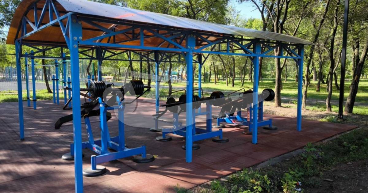 Abakan - Street Workout Park - Комсомольский — an outdoor calisthenics spot in Russia