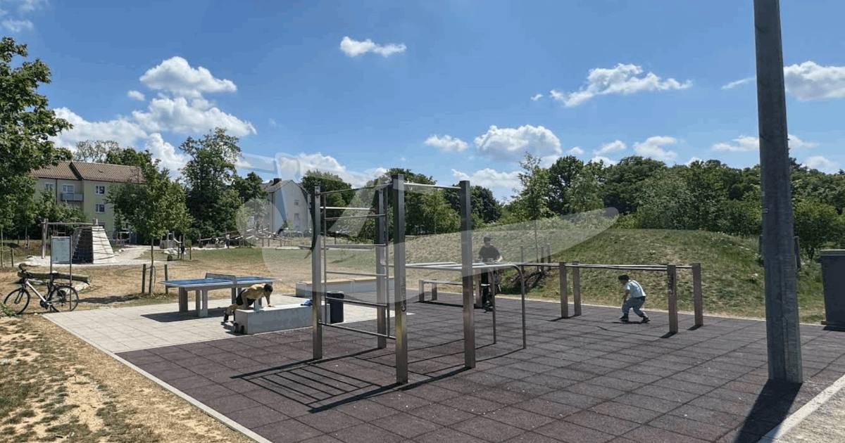 Oberhausen Park (J) — outdoor calisthenics spot in Augsburg