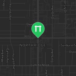 Map showing where Northridge - Calisthenics Equipment - Dearborn Park is