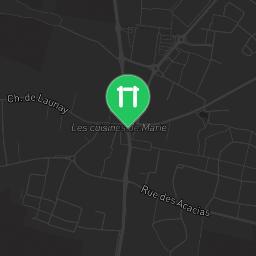 Map showing where Bodyweight gym - Petit-Mars - Calisthenics workout is