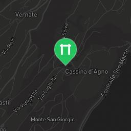 Map showing where Cassina d'Agno is