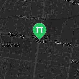 Map showing where Bangkok - Calisthenics Park - Lumpini Park is