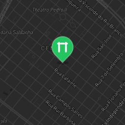 Map showing where Outdoor fitness - Ribeirão Preto - Calisthenics workout is