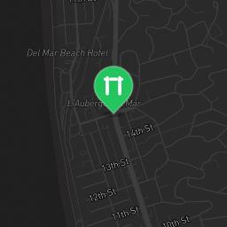 Map showing where San Diego - Outdoor Pull Up Bars - Torry Highlands Park is