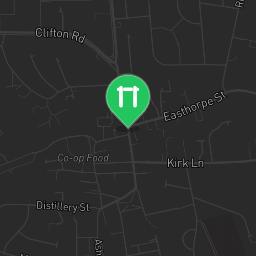 Map showing where Outdoor workout - Nottingham - Calisthenics workout is