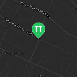 Map showing where Severomorsk - Street Workout Park - Поликлиника ЗАТО Североморск is