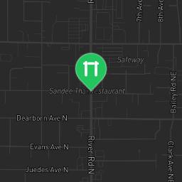 Map showing where Outdoor Gym Dearborn Park is