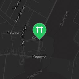 Map showing where Bodyweight fitness - Pępowo - Calisthenics workout is