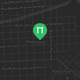 Map showing where Outdoor fitness - Cassilândia - Calisthenics workout is