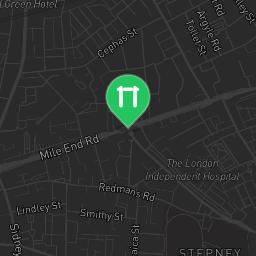 Map showing where London - Outdoor Gym - Sir John McDougall Gardens is