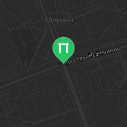 Map showing where Nyagan - Calisthenics Park - Мкр 1 is