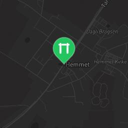 Map showing where Bodyweight gym - Hemmet - Calisthenics workout is