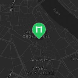 Map showing where Basel - Street Workout Park - Dreirosenbrücke is