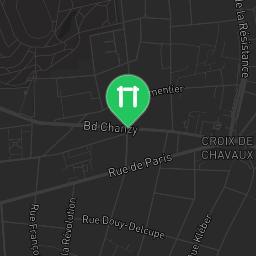 Map showing where Outdoor Gym Stade Jules Verne Montreuil is