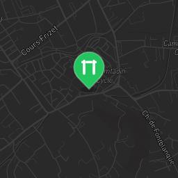 Map showing where Parc Street Workout Pernes-les-Fontaines is