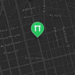 Map showing where Outdoor gym - Chapecó - Calisthenics workout is
