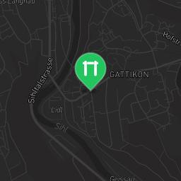 Map showing where Outdoor fitness training - Gattikon - Calisthenics workout is