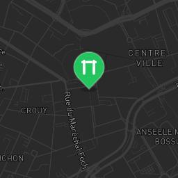 Map showing where Outdoor Fitness Place Carnot is