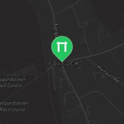 Map showing where Outdoor Fitness Foxrock is