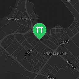 Map showing where Szczytno - Street Workout Park - Centrum Zabaw i Aktywnej Rekreacji is