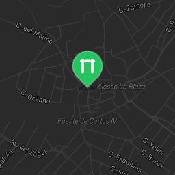 Map showing where Parque Calistenia Streetworkout is