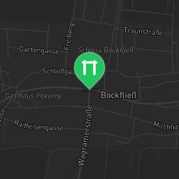Map showing where BARZFLEX Workout Park Bockfließ is