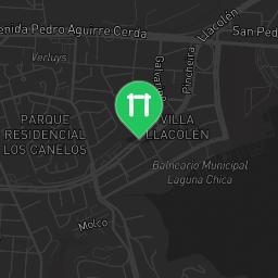 Map showing where Bodyweight fitness - San Pedro de la Paz - Calisthenics workout is