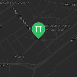 Map showing where Dolgorukovsky - Calisthenics Park - 399510 is