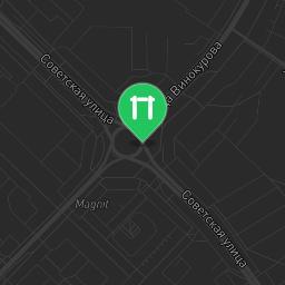 Map showing where Novocheboksarsk - Outdoor Gym - Автомойка Диаманд is