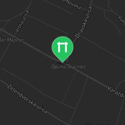 Map showing where Outdoor Gym Velika Graba is