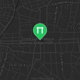 Map showing where San Miguel de Allende - Parkour Park - Parque Benito Juárez is