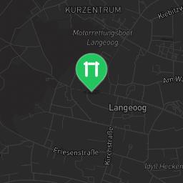 Map showing where Calisthenics Park Langeoog is