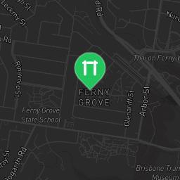 Map showing where Outdoor Fitness Bob Cassimaty Park - Ferny Grove is