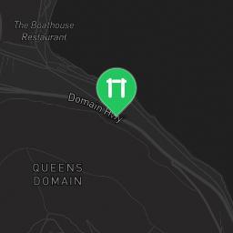 Map showing where Outdoor Gym Hobart is