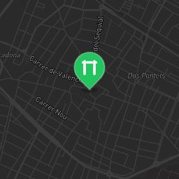 Map showing where Bodyweight gym - Silla - - Calisthenics workout is
