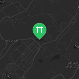 Map showing where Bodyweight gym - Santa Brígida - Calisthenics workout is