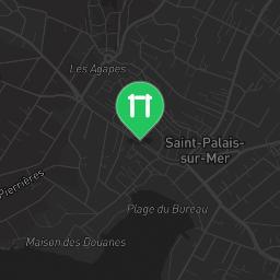 Map showing where Saint-Palais-sur-Mer - Outdoor Gym - Parc de Loisir Raymond Vignes is